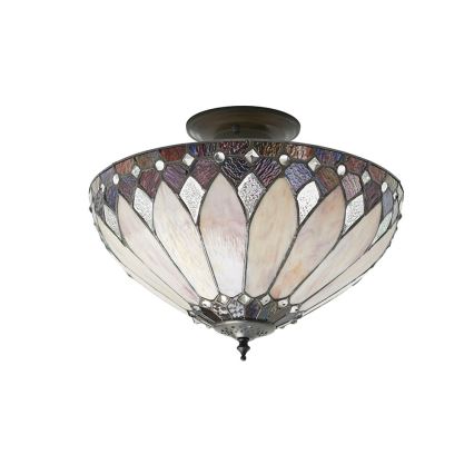 Endon 63978 - Żyrandol natynkowy BROOKLYN 3xE27/60W/230V śr. 40 cm