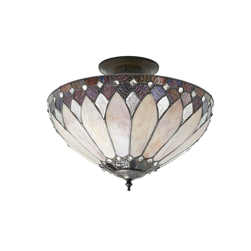 Endon 63978 - Żyrandol natynkowy BROOKLYN 3xE27/60W/230V śr. 40 cm