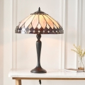 Endon 63982 - Lampa stołowa Tiffany BROOKLYN 1xE27/60W/230V Ø 40 cm