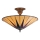 Endon 64043 - Przysufitowy żyrandol Tiffany DARK STAR 3xE27/60W/230V, śr. 49 cm