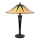Endon 64045 - Lampa stołowa DARK STAR 2xE27/60W/230V śr. 49 cm