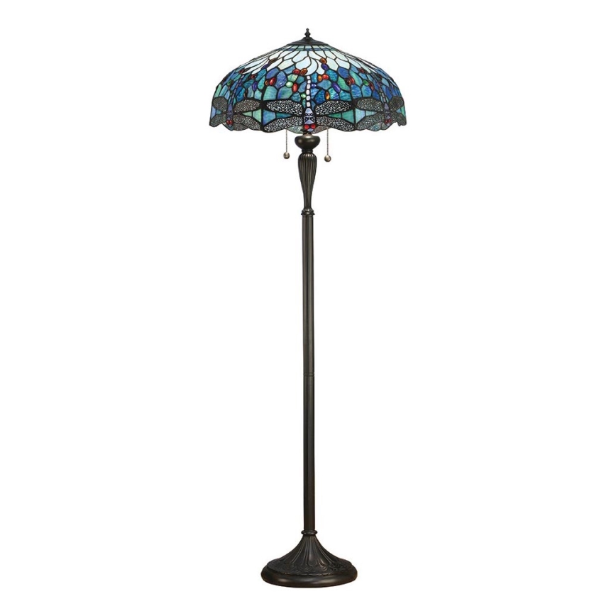 Endon 64069 - Lampa podłogowa WAŻKA 2xE27/60W/230V śr. 50 cm