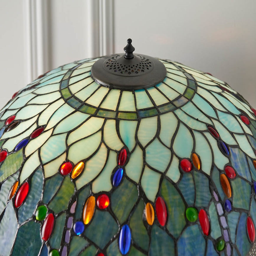 Endon 64069 - Lampa podłogowa WAŻKA 2xE27/60W/230V śr. 50 cm