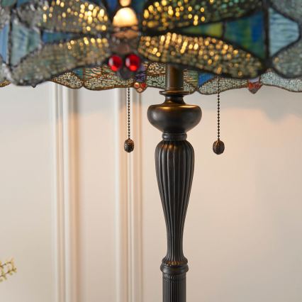Endon 64069 - Lampa podłogowa WAŻKA 2xE27/60W/230V śr. 50 cm