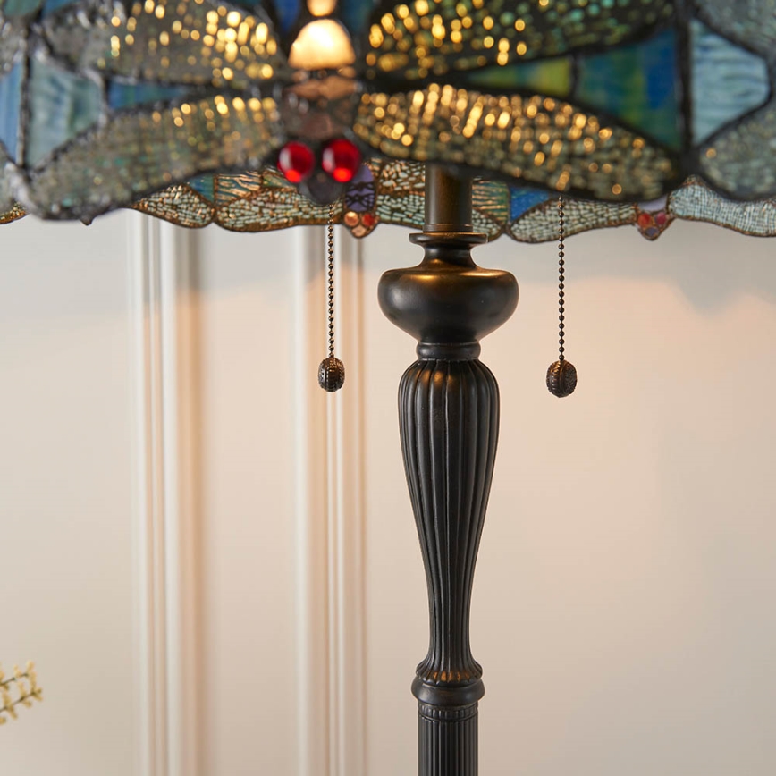 Endon 64069 - Lampa podłogowa WAŻKA 2xE27/60W/230V śr. 50 cm