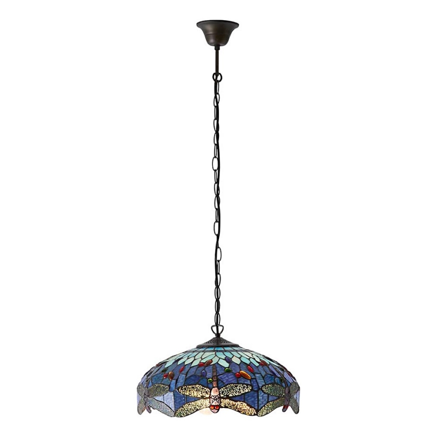 Endon 64080 - Żyrandol na łańcuchu DRAGONFLY 3xE27/60W/230V śr. 41 cm
