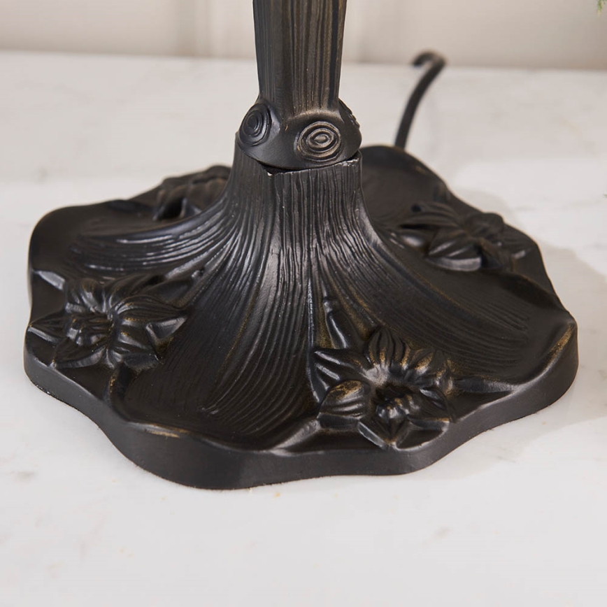 Endon 64086 - Lampa stołowa Tiffany DRAGONFLY 2xE27/60W/230V średnica 30 cm