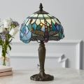 Endon 64088 - Lampa stołowa Tiffany DRAGONFLY 1xE14/7W/230V, średnica 20 cm