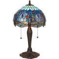 Endon 64090 - Lampa stołowa DRAGONFLY 2xE27/60W/230V średnica 30 cm