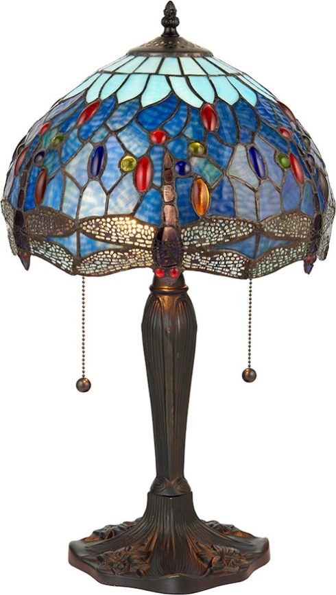 Endon 64090 - Lampa stołowa DRAGONFLY 2xE27/60W/230V średnica 30 cm