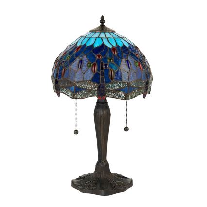Endon 64090 - Lampa stołowa DRAGONFLY 2xE27/60W/230V średnica 30 cm