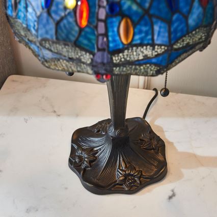 Endon 64090 - Lampa stołowa DRAGONFLY 2xE27/60W/230V średnica 30 cm