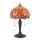 Endon 64092 - Lampa stołowa Tiffany DRAGONFLY 2xE27/60W/230V śr. 30 cm