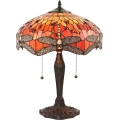 Endon 64093 - Lampa stołowa DRAGONFLY 2xE27/60W/230V śr. 41 cm