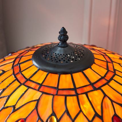Endon 64093 - Lampa stołowa DRAGONFLY 2xE27/60W/230V śr. 41 cm