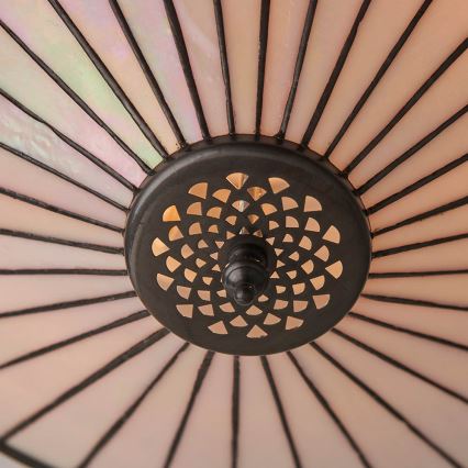 Endon 64145 - Lampa sufitowa Tiffany FARGO 2xE27/60W/230V śr. 41,5 cm