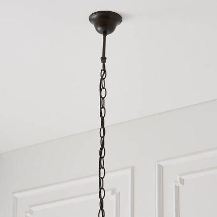 Endon 64162 - Żyrandol na łańcuchu HECTOR 1xE27/60W/230V śr. 40 cm