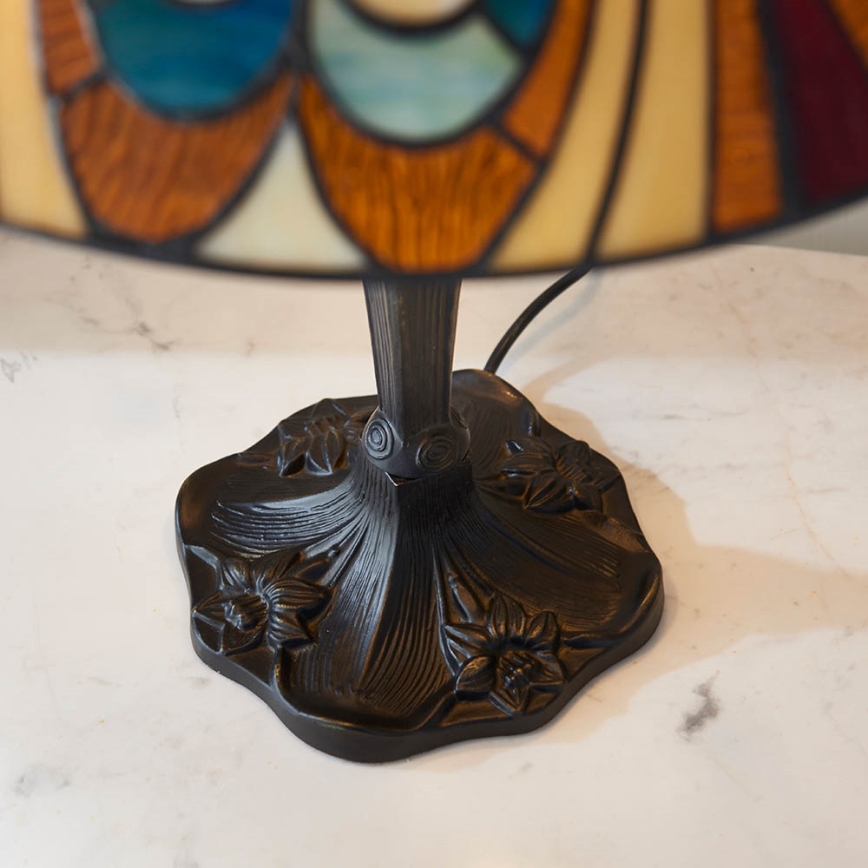 Endon 64163 - Lampa stołowa HECTOR 2xE27/60W/230V śr. 40 cm