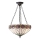 Endon 64175 - Żyrandol na łańcuchu HUTCHINSON 3xE27/60W/230V śr. 40 cm
