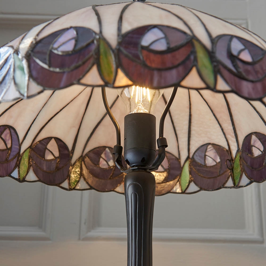 Endon 64177 - Lampa stołowa HUTCHINSON 1xE27/60W/230V śr. 40 cm
