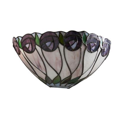 Endon 64178 - Kinkiet Tiffany HUTCHINSON 1xE14/40W/230V
