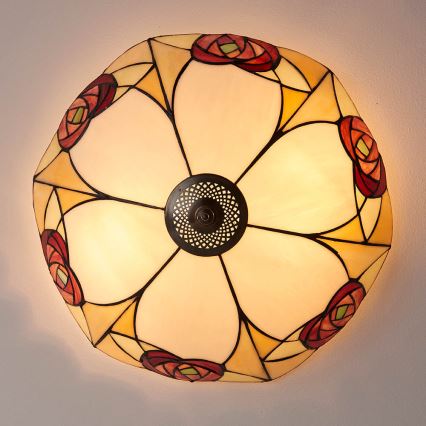 Endon 64182 - Plafon INGRAM 2xE27/60W/230V śr. 45 cm