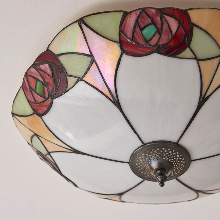 Endon 64182 - Plafon INGRAM 2xE27/60W/230V śr. 45 cm