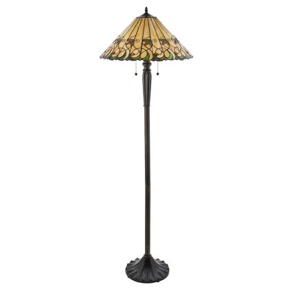 Endon 64192 - Lampa stojąca JAMELIA 2xE27/60W/230V Ø 50 cm