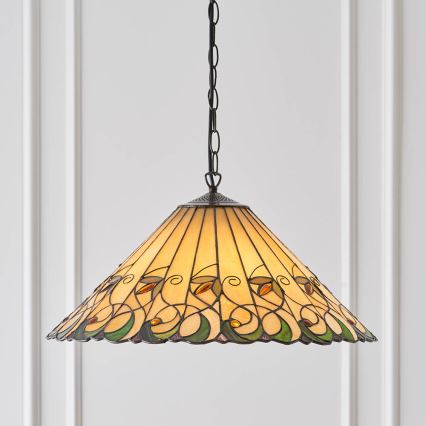 Endon 64194 - Żyrandol na łańcuchu JAMELIA 3xE27/60W/230V śr. 50 cm