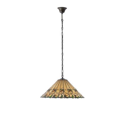 Endon 64194 - Żyrandol na łańcuchu JAMELIA 3xE27/60W/230V śr. 50 cm