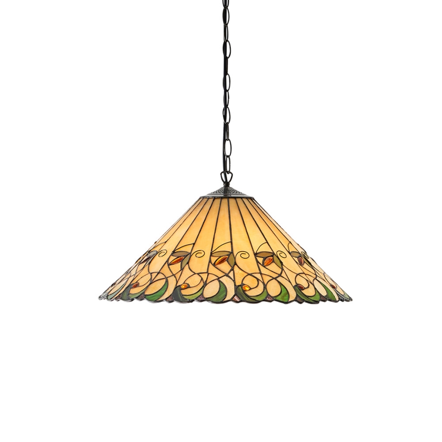 Endon 64194 - Żyrandol na łańcuchu JAMELIA 3xE27/60W/230V śr. 50 cm