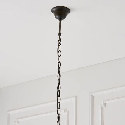 Endon 64194 - Żyrandol na łańcuchu Tiffany JAMELIA 3xE27/60W/230V śr. 50 cm