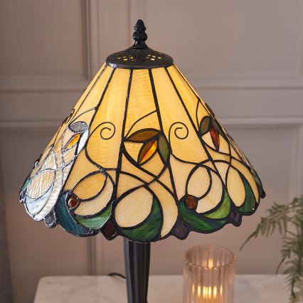 Endon 64195 - Lampa stołowa JAMELIA 1xE27/60W/230V śr. 31 cm