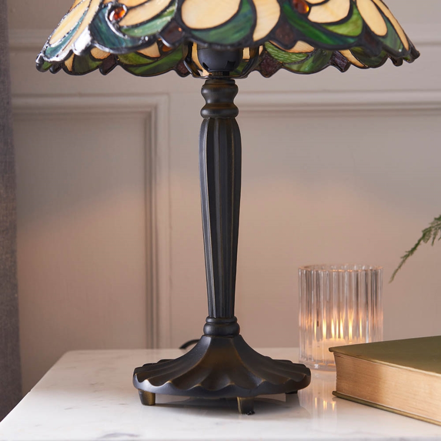 Endon 64195 - Lampa stołowa JAMELIA 1xE27/60W/230V śr. 31 cm