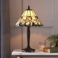 Endon 64195 - Lampa stołowa Tiffany JAMELIA 1x E27/60W/230V, Ø 31 cm