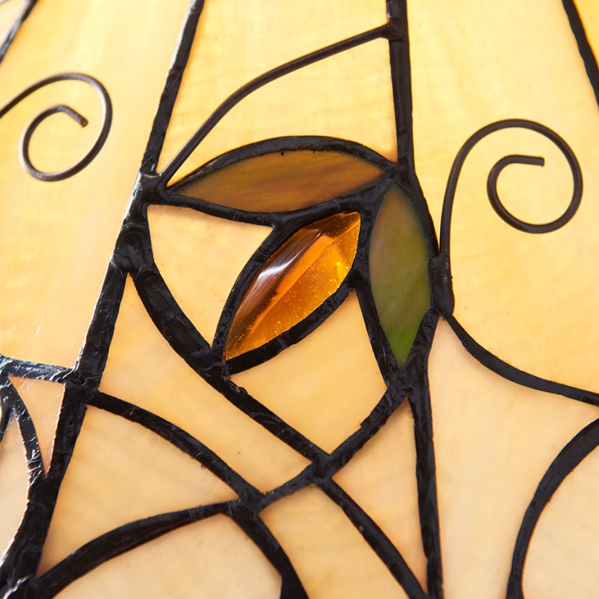 Endon 64195 - Lampa stołowa Tiffany JAMELIA 1x E27/60W/230V, Ø 31 cm