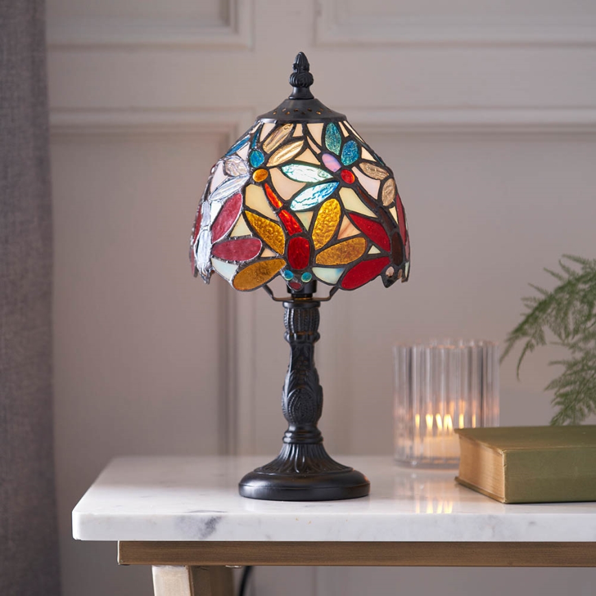 Endon 64246 - Lampa stołowa LORETTE 1xE14/40W/230V śr. 15 cm