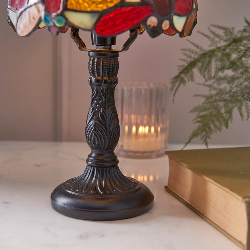 Endon 64246 - Lampa stołowa LORETTE 1xE14/40W/230V śr. 15 cm