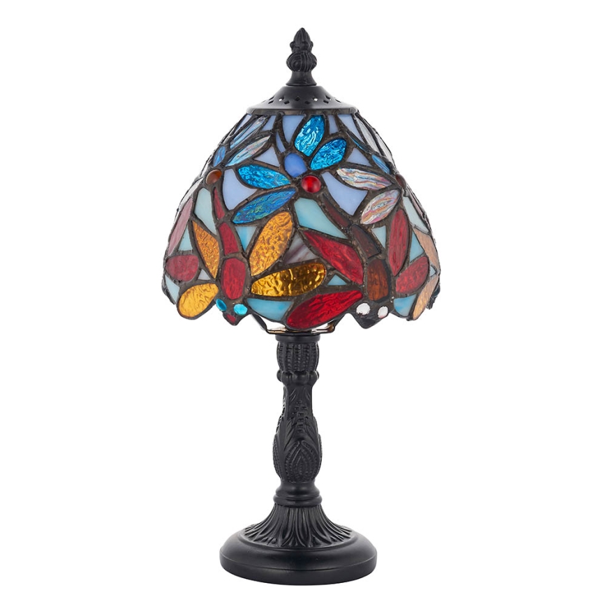 Endon 64246 - Lampa stołowa Tiffany LORETTE 1xE14/40W/230V śr. 15 cm