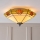 Endon 64284 - Lampa sufitowa Tiffany NEVADA 2xE27/60W/230V śr. 40 cm