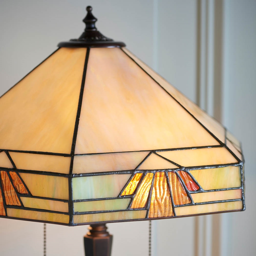 Endon 64286 - Lampa stołowa NEVADA 2xE27/60W/230V śr. 40 cm