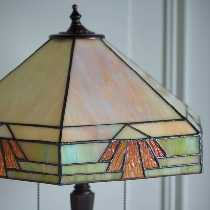 Endon 64286 - Lampa stołowa NEVADA 2xE27/60W/230V śr. 40 cm