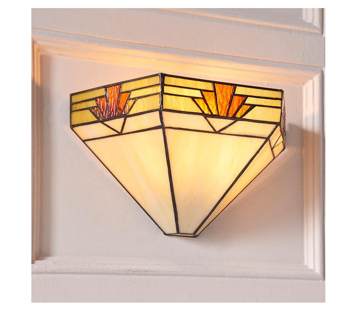 Endon 64288 - Kinkiet Tiffany NEVADA 1xE14/40W/230V