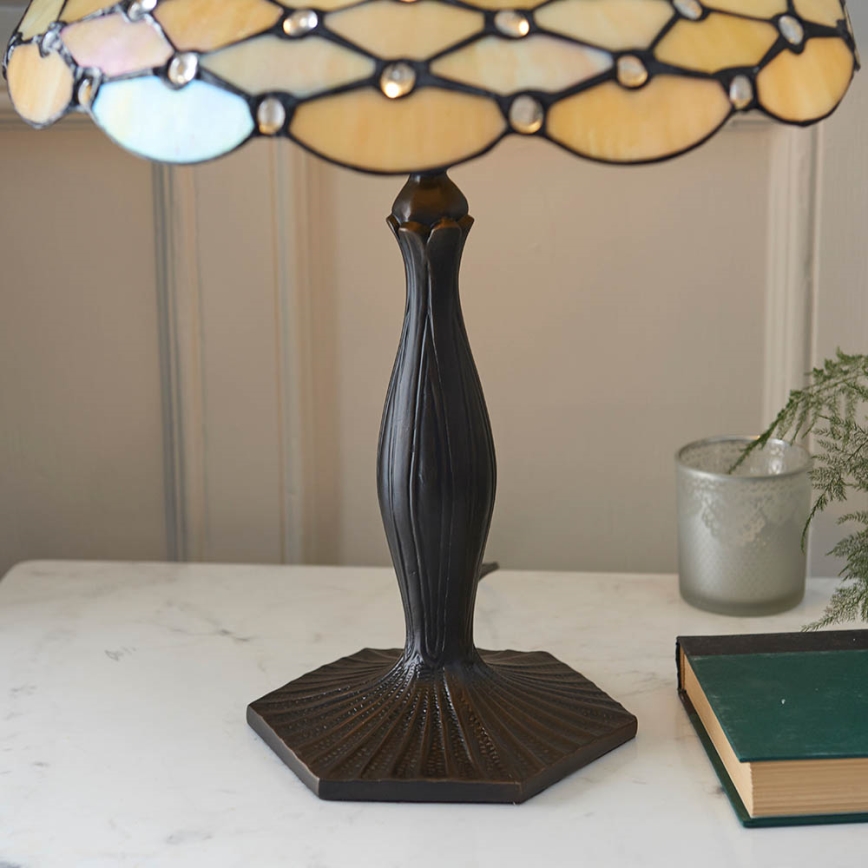 Endon 64301 - Lampa stołowa PEARL 1xE27/60W/230V śr. 37 cm