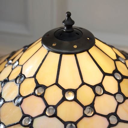 Endon 64301 - Lampa stołowa PEARL 1xE27/60W/230V śr. 37 cm