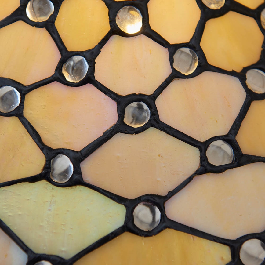 Endon 64301 - Lampa stołowa Tiffany PEARL 1xE27/60W/230V Ø 37 cm