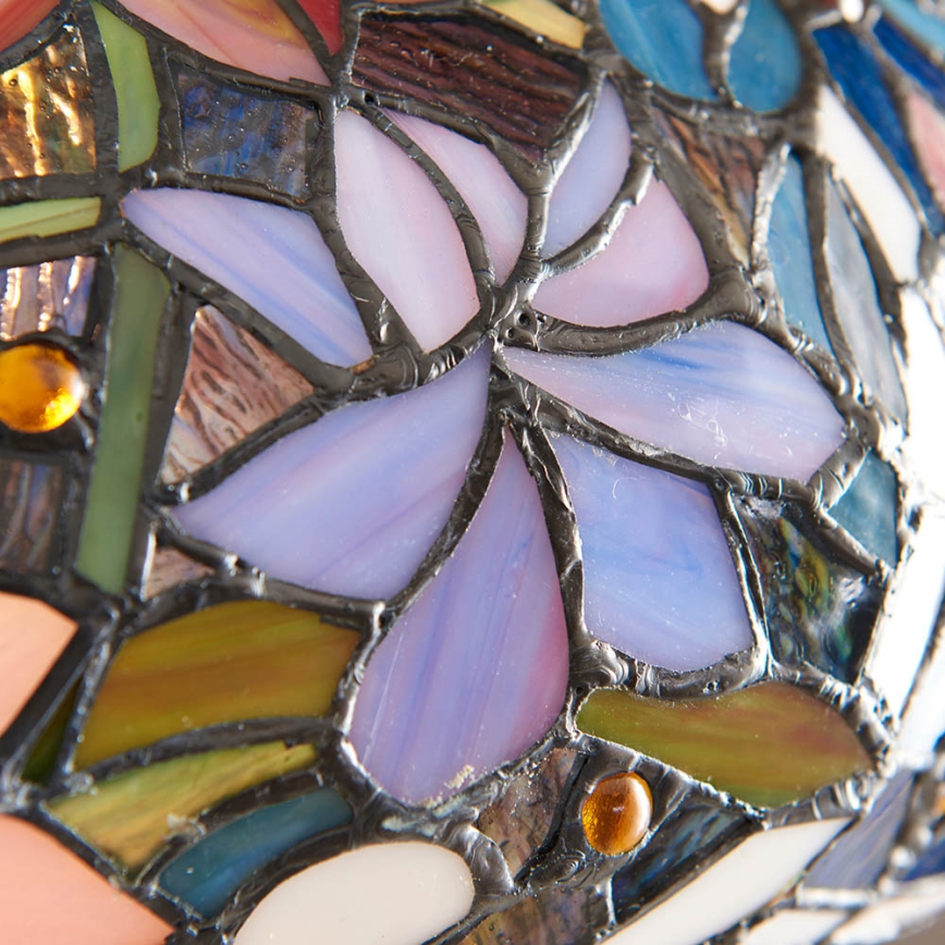 Endon 64323 - Lampa podłogowa Tiffany SULLIVAN 2xE27/60W/230V Ø 56 cm