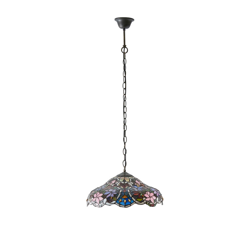 Endon 64325 - Żyrandol na łańcuchu SULLIVAN 1xE27/60W/230V, śr. 40 cm