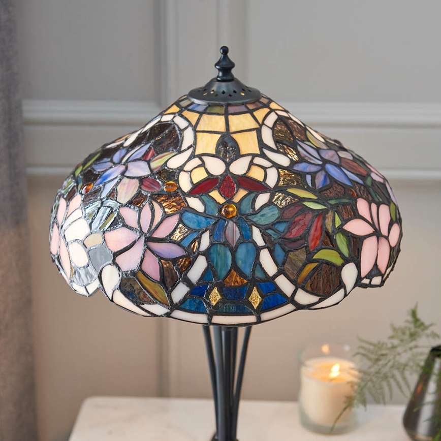 Endon 64327 - Lampa stołowa SULLIVAN 2xE14/40W/230V śr. 30 cm