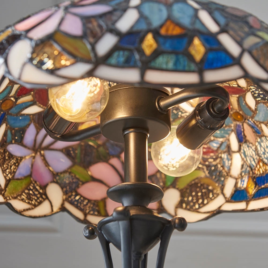 Endon 64327 - Lampa stołowa SULLIVAN 2xE14/40W/230V śr. 30 cm